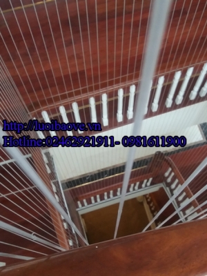 Thi công dây chắn bảo vệ cho cầu thang bền đẹp